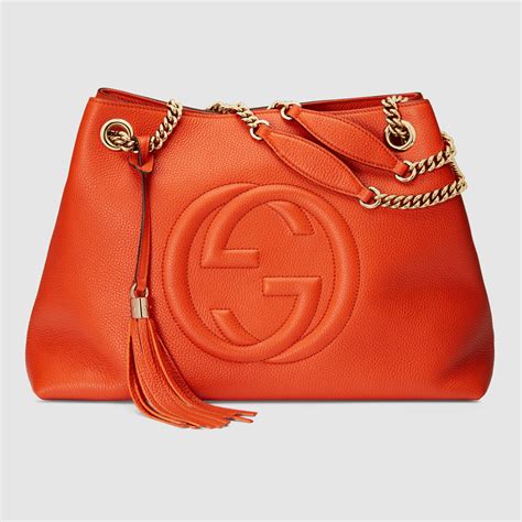 gucci bag japan orange|gucci leather shoulder bag.